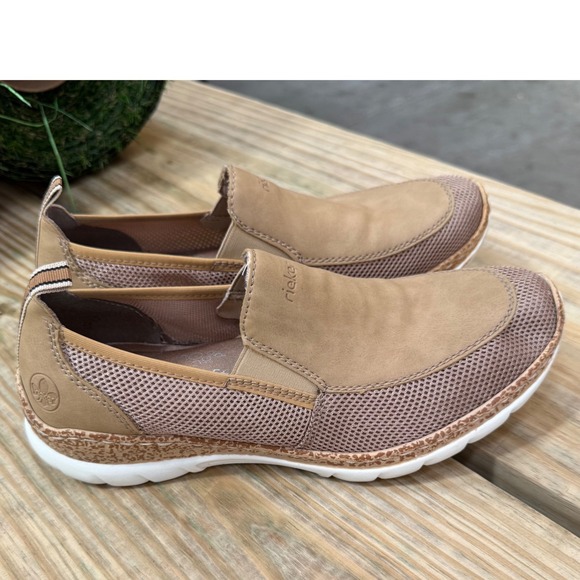Rieker Nikita Slip On Loafers walking Sneakers Casual Comfort Shoes Sz 40 9 US - Picture 2 of 10